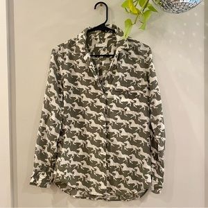 Equipment silk blouse